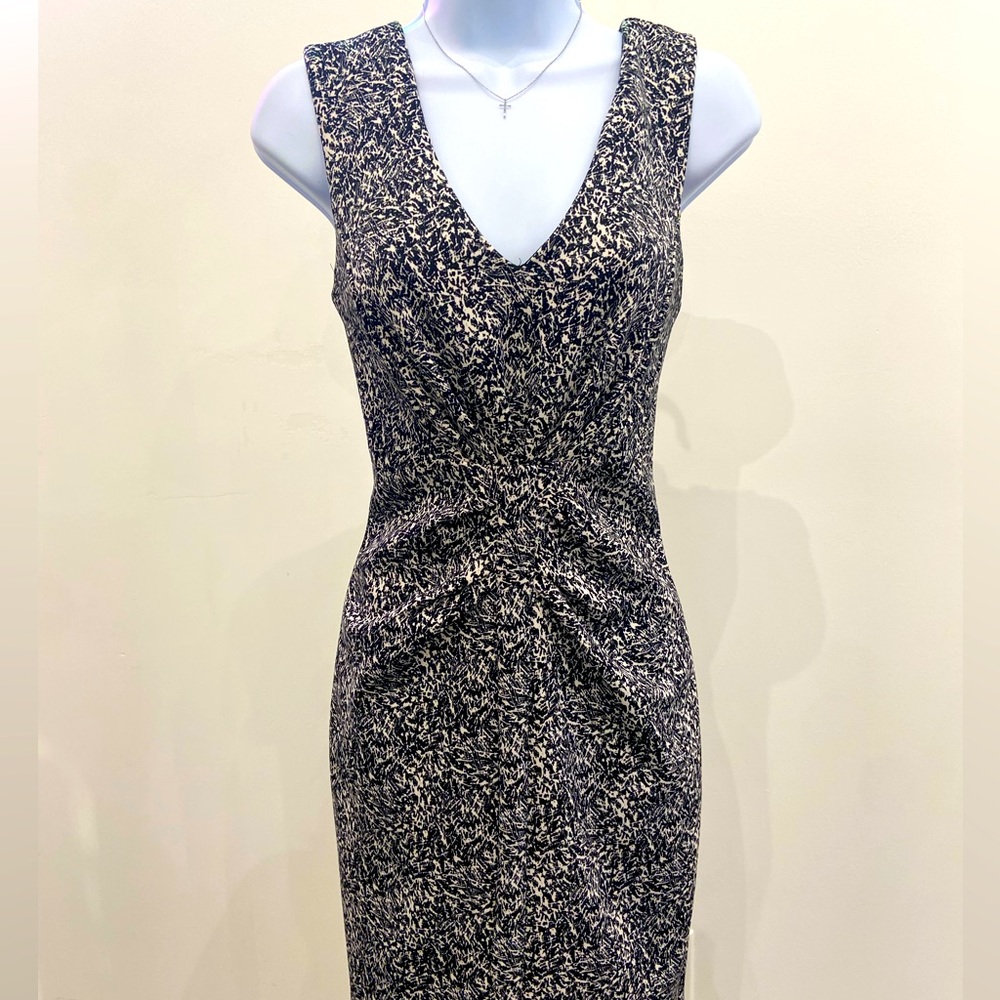 Knee Length Cocktail Dress with cinched waist